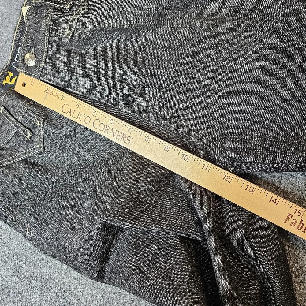 Vintage Rockies Jeans Women's Western‎ High Rise Cowgirl Size 29/9 Black - Picture 9 of 10